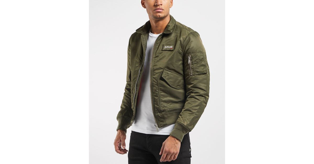 schott cwu bomber jacket