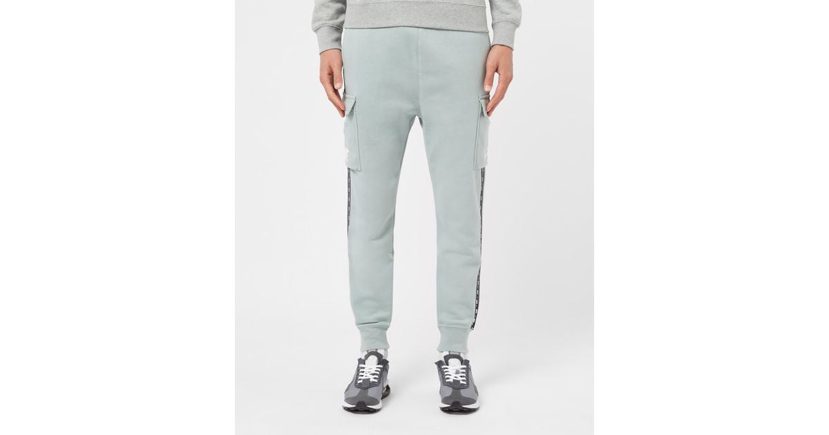 Nike Cotton Repeat Tape Cargo Joggers in Green for Men - Lyst