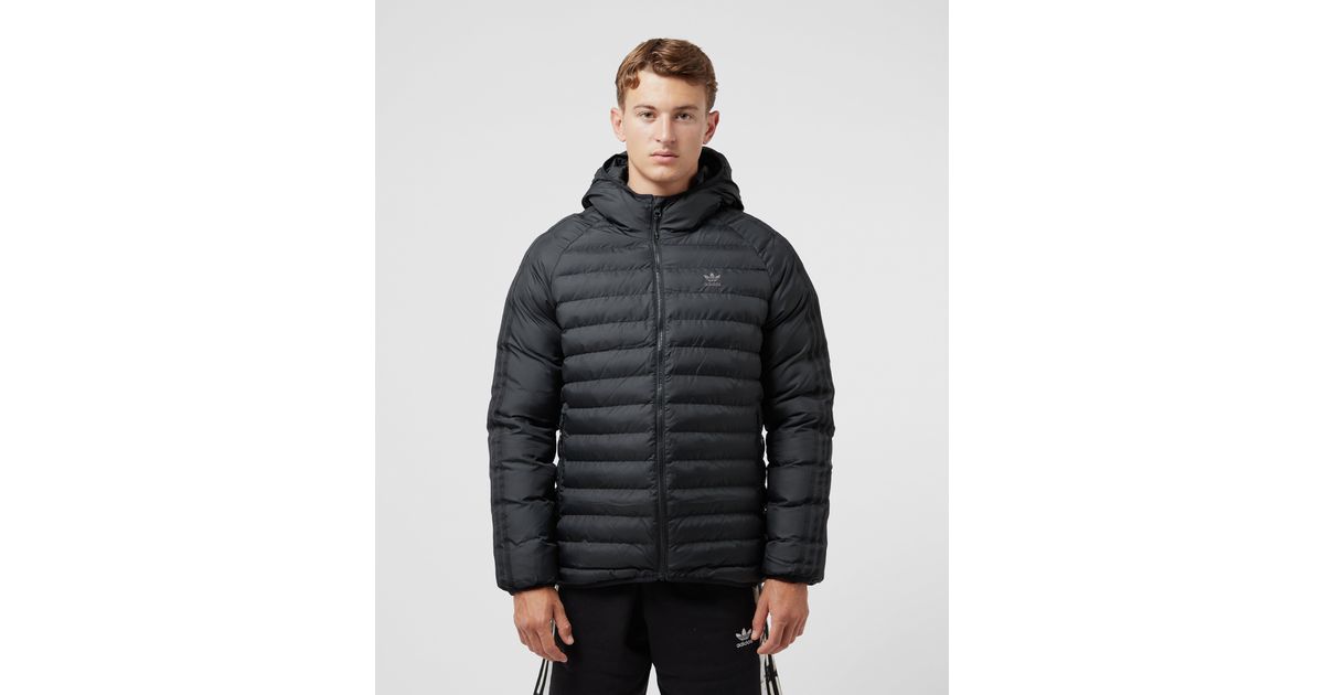 adidas Originals Synthetic Bubble Jacket in Black for Men Lyst UK