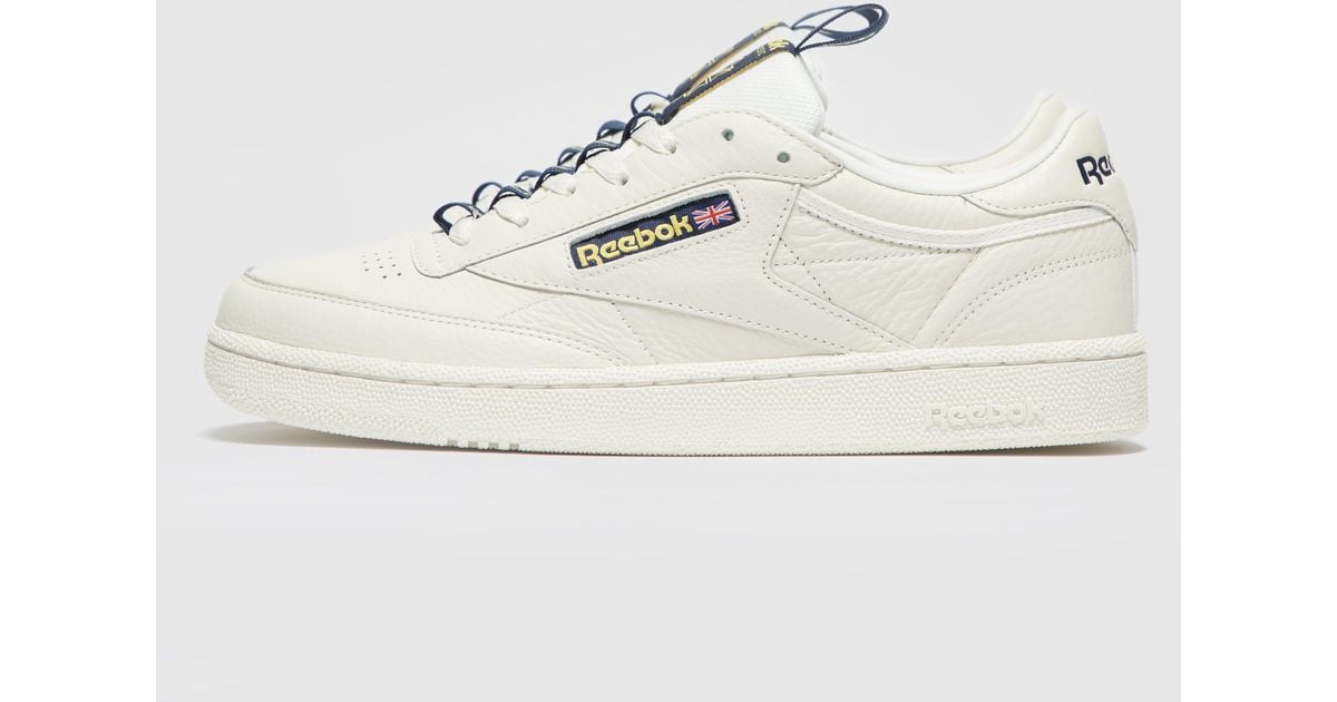 Reebok Leather Club C Tape in White for 