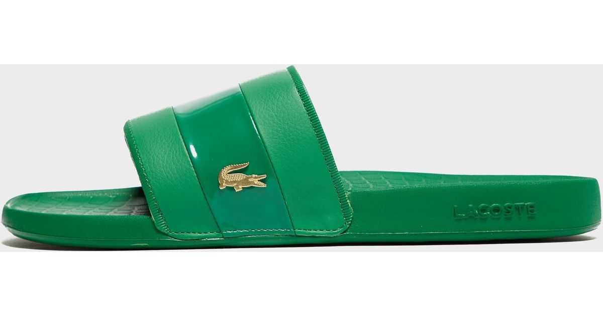 lacoste deluxe sliders