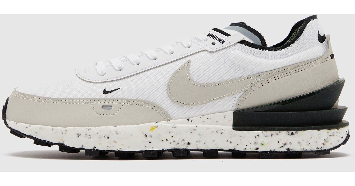 white nike waffle
