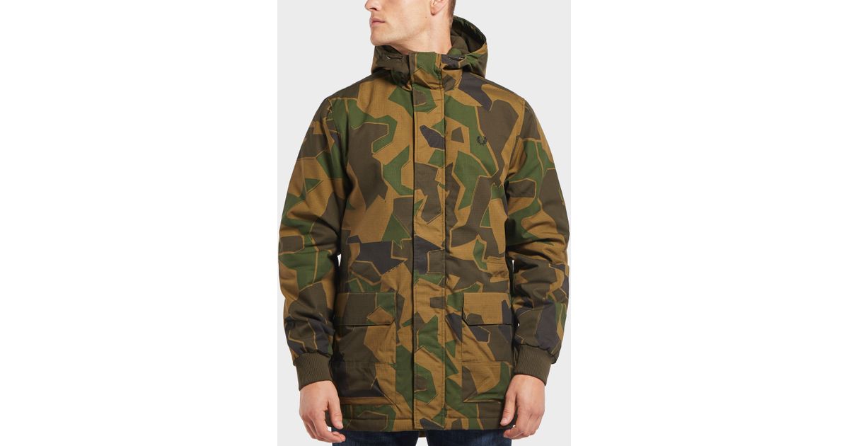 Fred Perry X Arktis Stockport Camo Jacket in Green for Men | Lyst