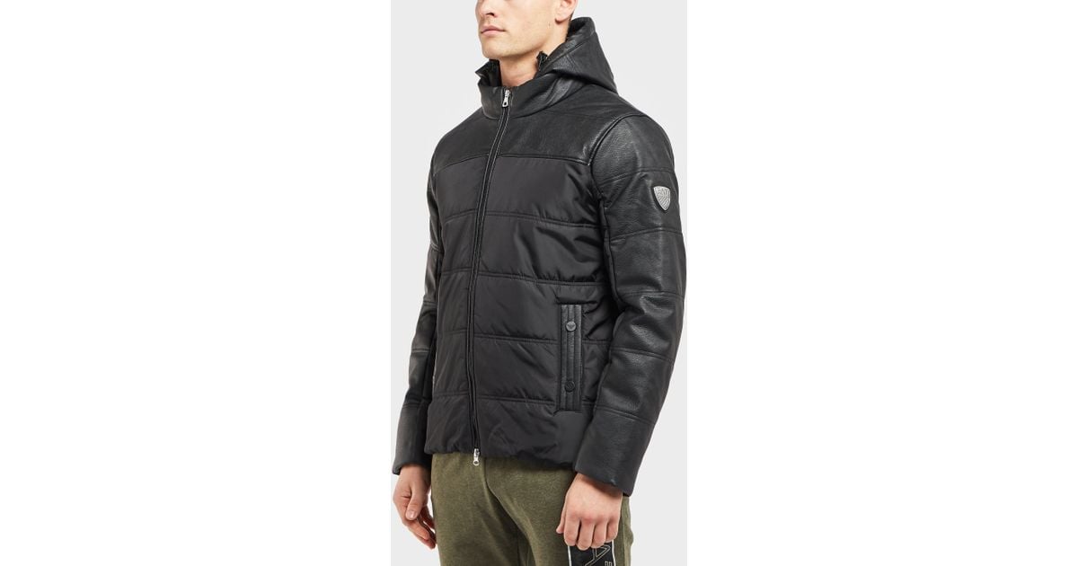 ea7 mountain eco padded jacket