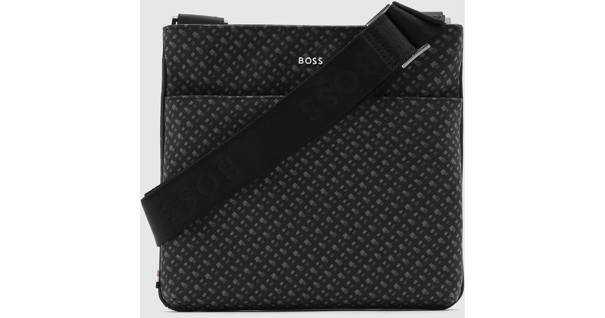 BOSS by HUGO BOSS Byron Crossbody Bag in Black for Men Lyst Australia
