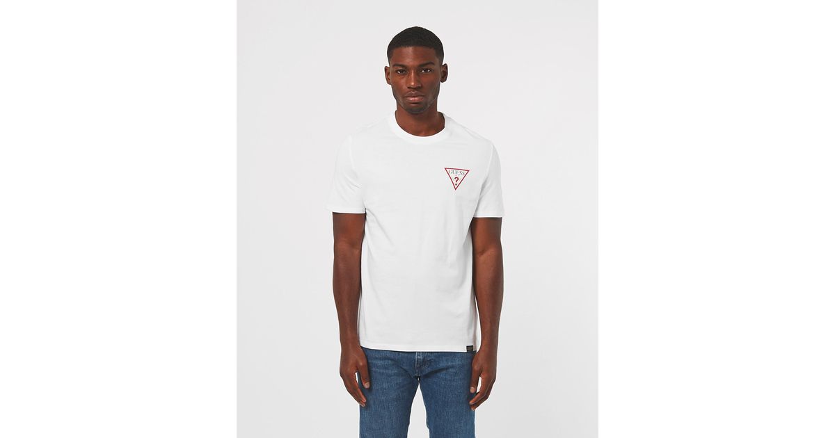 guess t shirt backprint