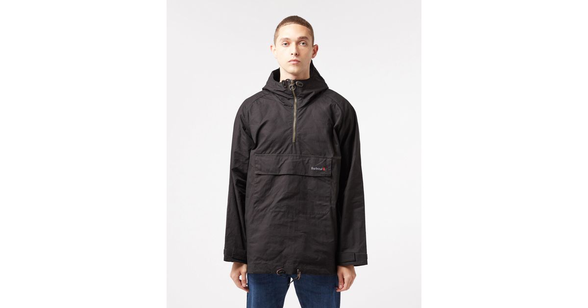Barbour Lowland Smock Jacket in Black for Men Lyst
