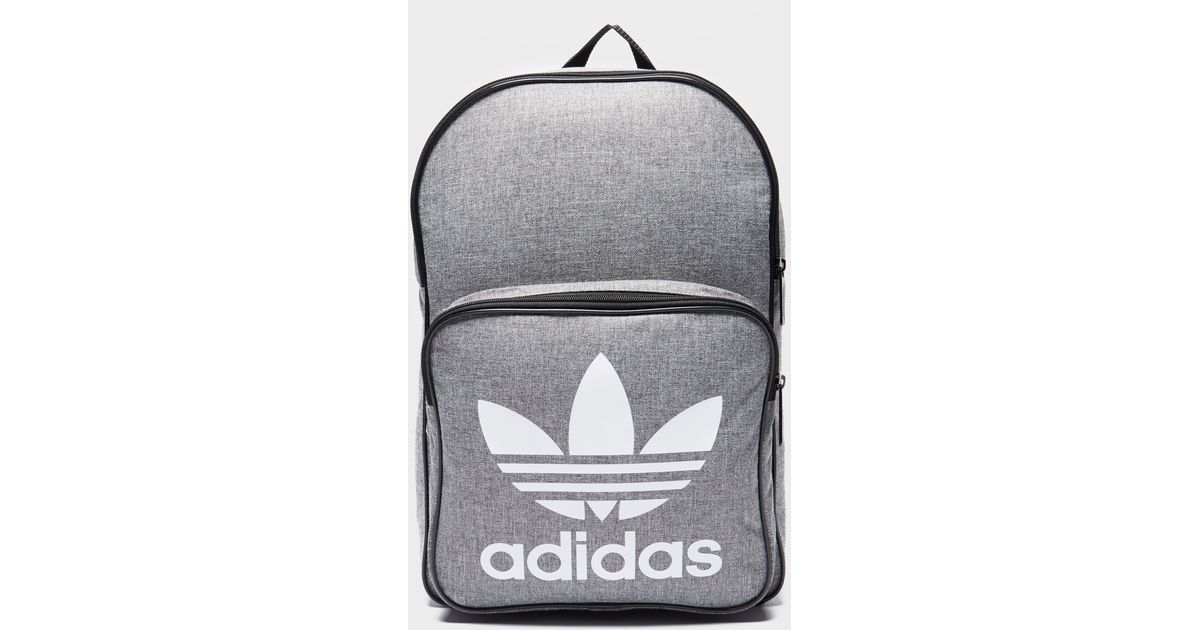 adidas Originals Synthetic Classic Trefoil Backpack in Gray for Men | Lyst