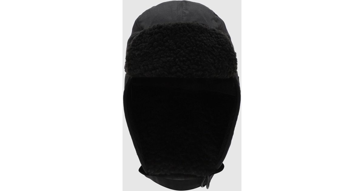 Barbour Fleece Sensor Trapper Hat in Black for Men Lyst UK