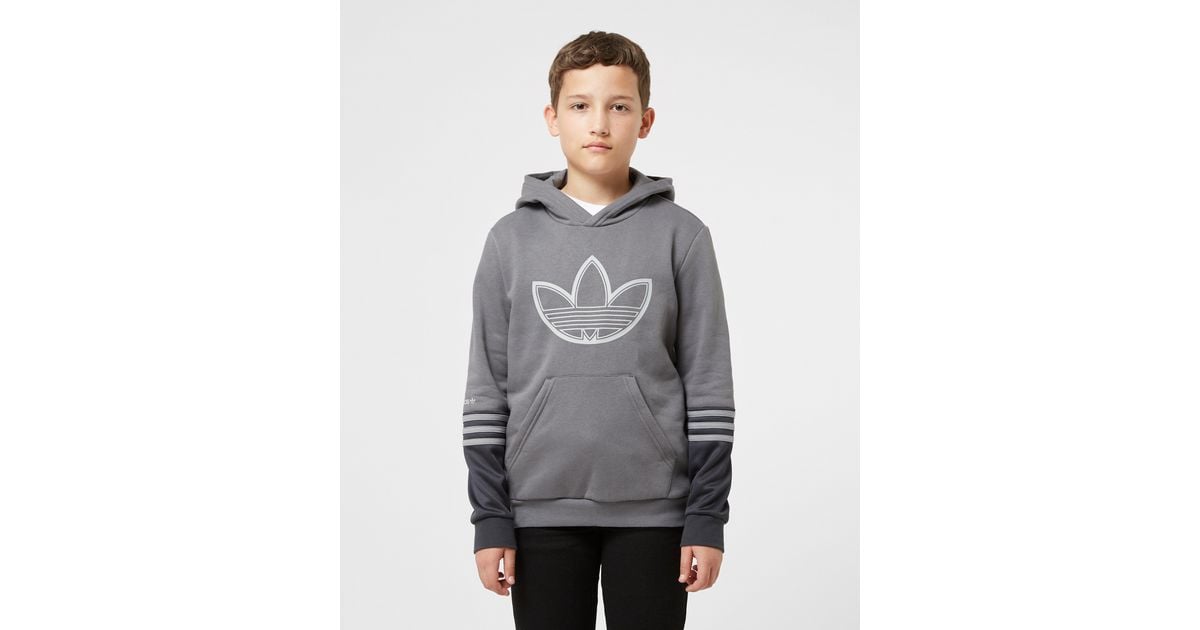 adidas originals trefoil hoodie junior