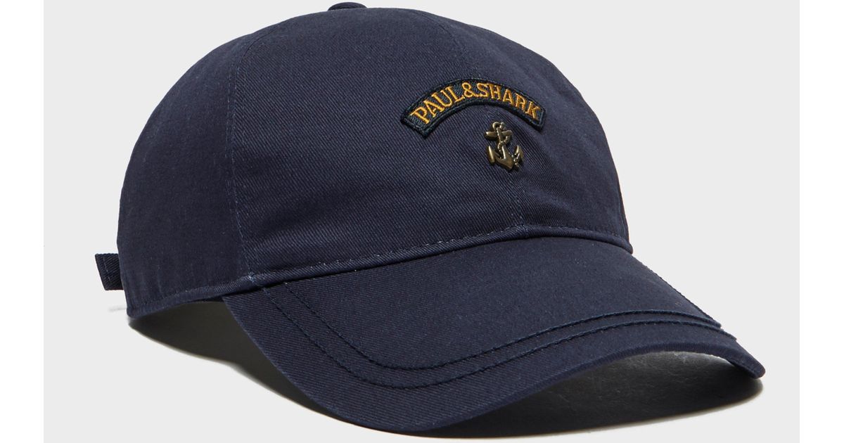 paul and shark cap navy