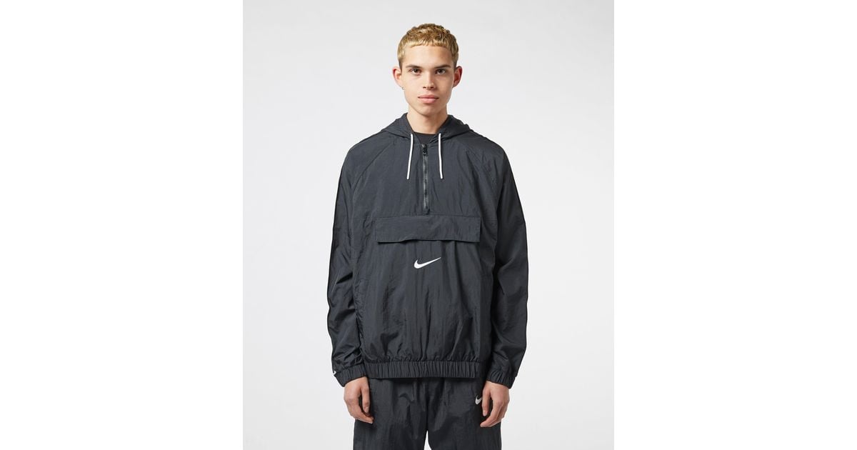 ブランド店 Nike Swoosh Woven Halfzip Jacket ナイロンジャケット