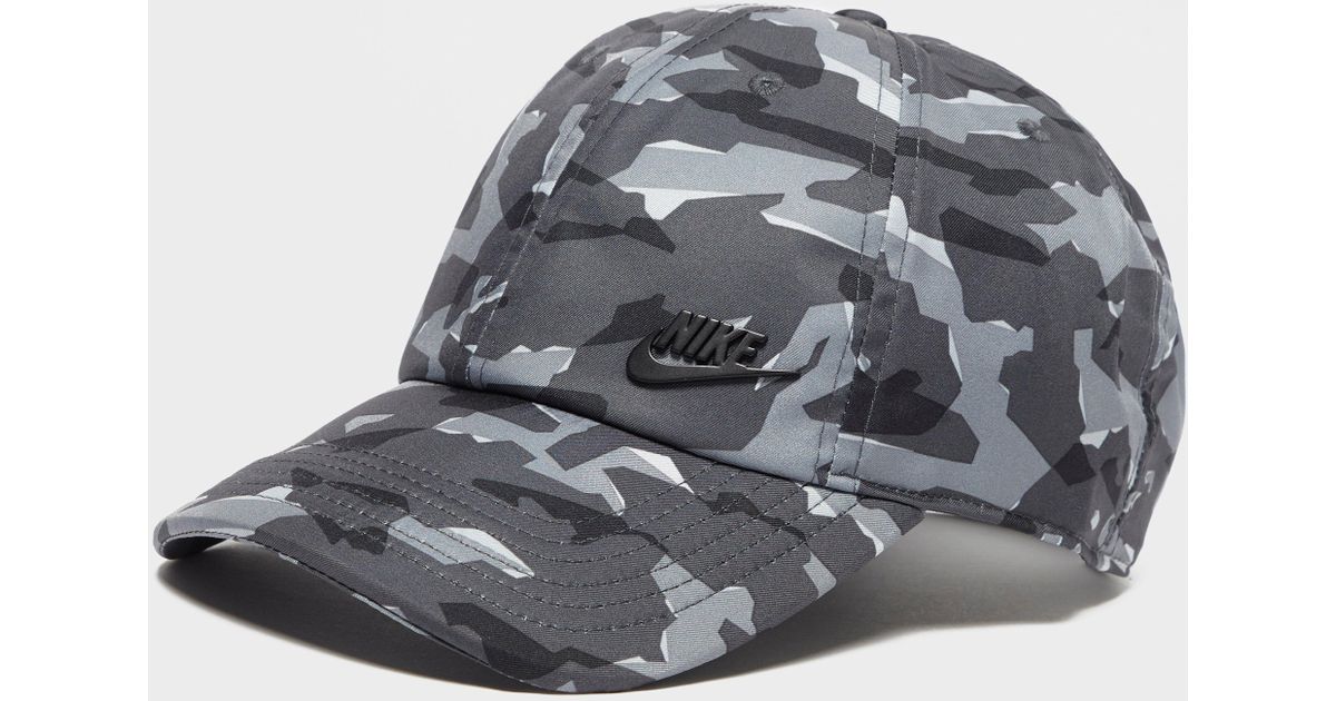 Nike Futura Camo Cap in Gray for Men | Lyst