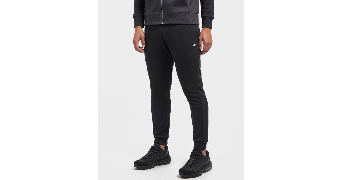Nike Optic Fleece Pants in Black for Men - Lyst