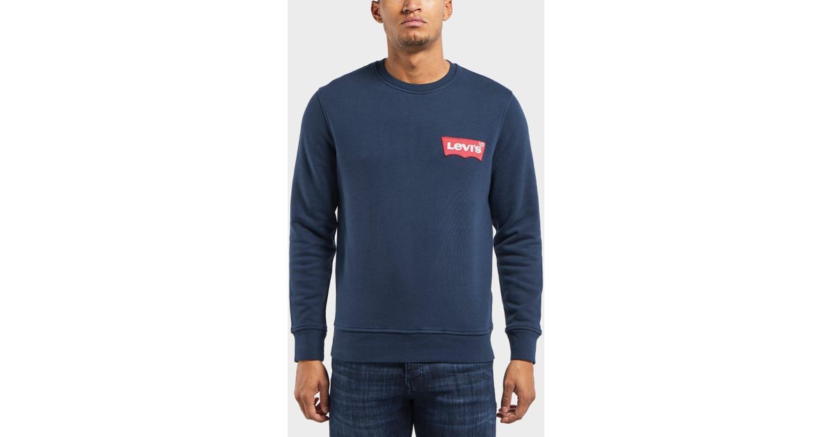 levi's modern crewneck sweatshirt