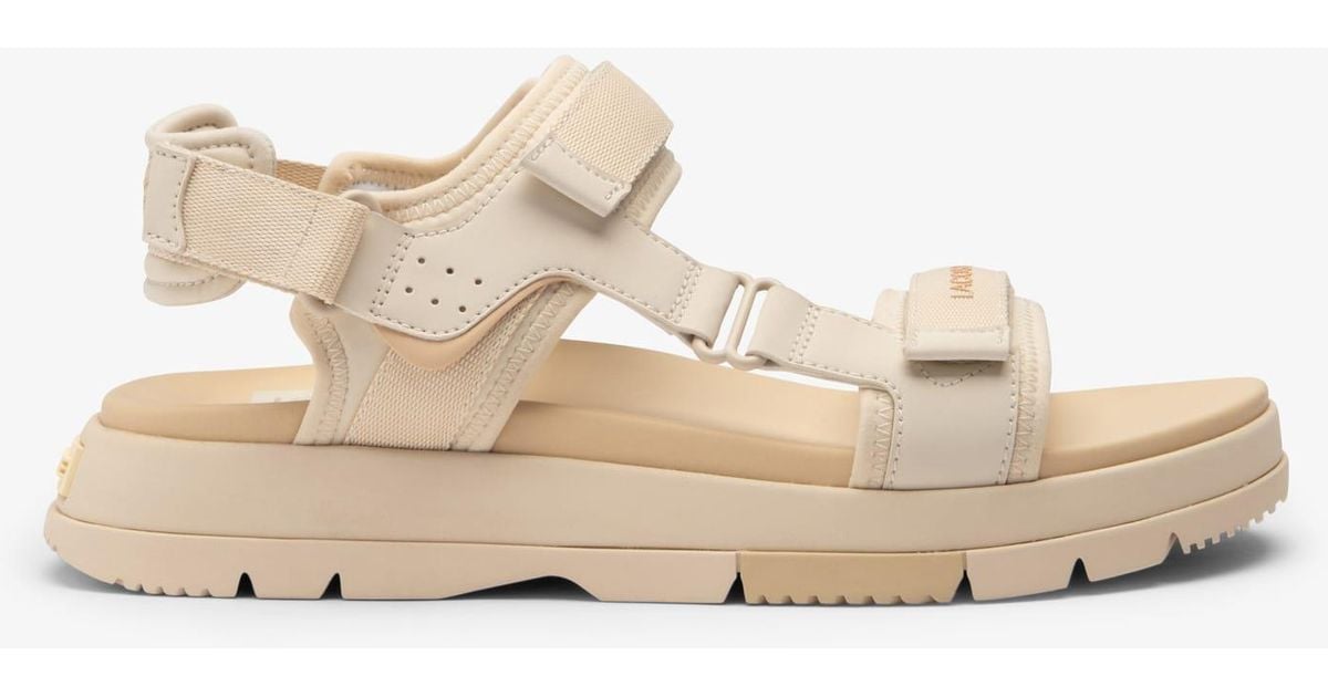 Lacoste Suruga Premium Sandals in Natural for Men Lyst UK