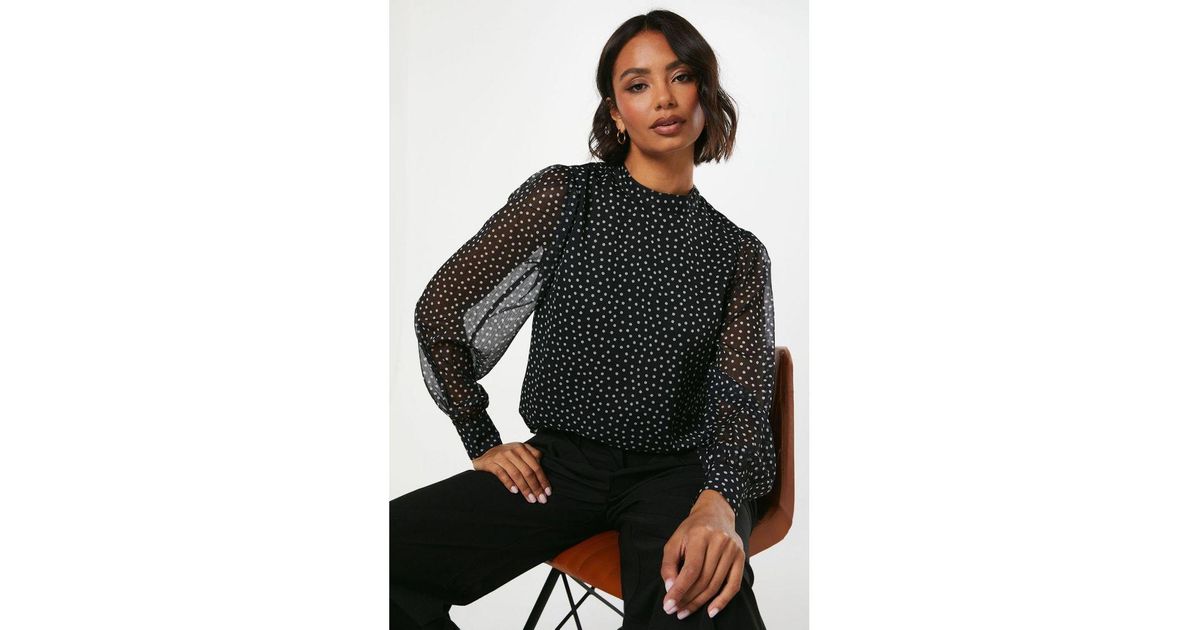 dorothy perkins chiffon tops