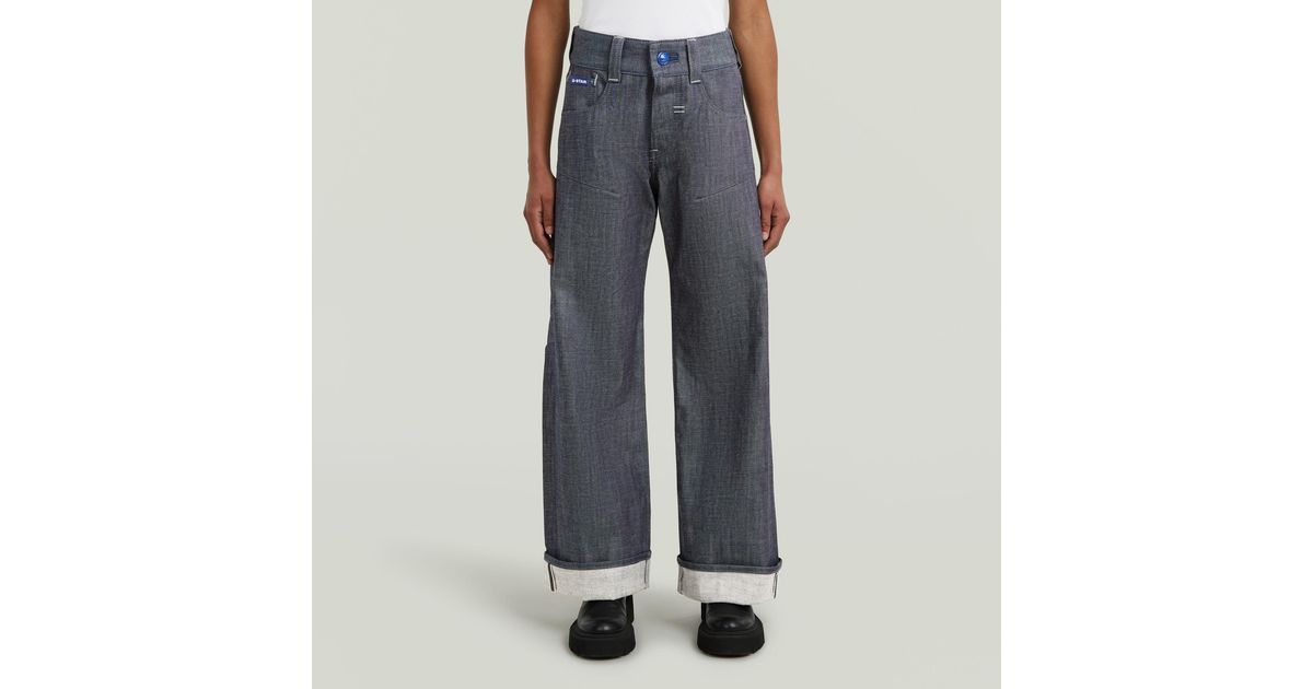G-STAR RAW Bowey Loose Shorttall Combinaison Femme – Coupe Ample Et Confortable Avec Poches