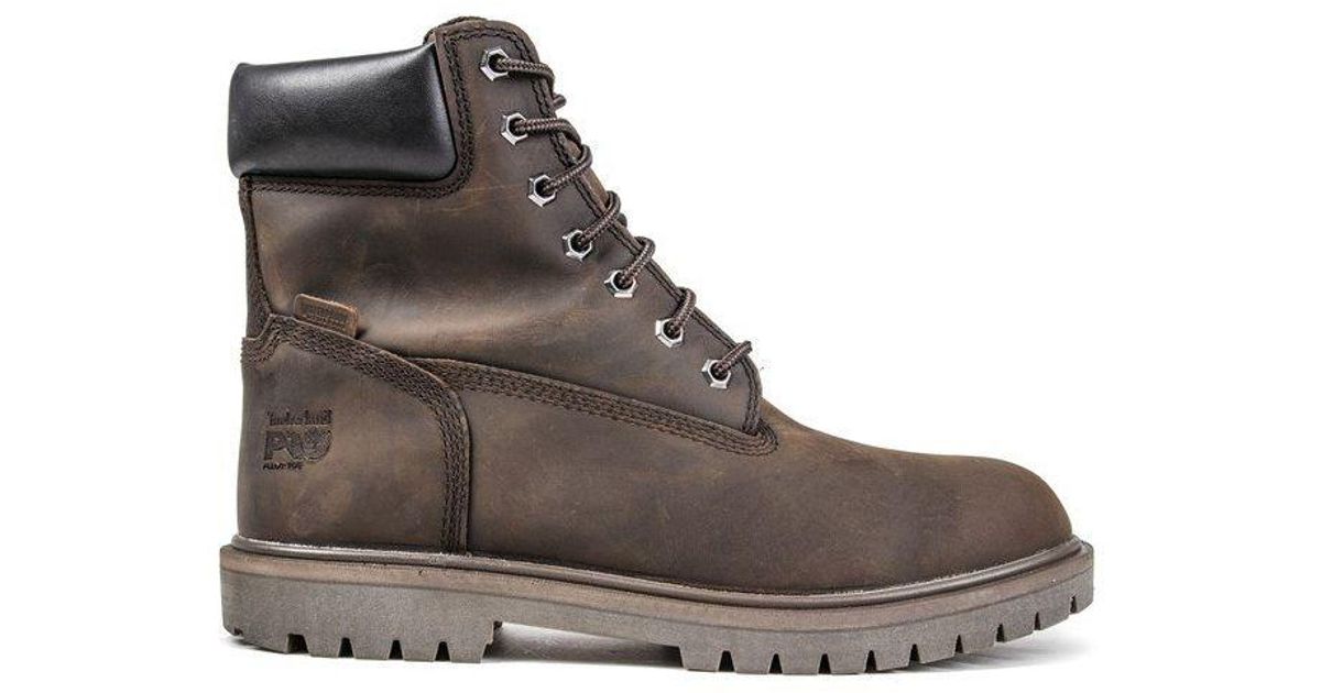 Timberland Iconic Workboot Boots in Brown for Men | Lyst UK