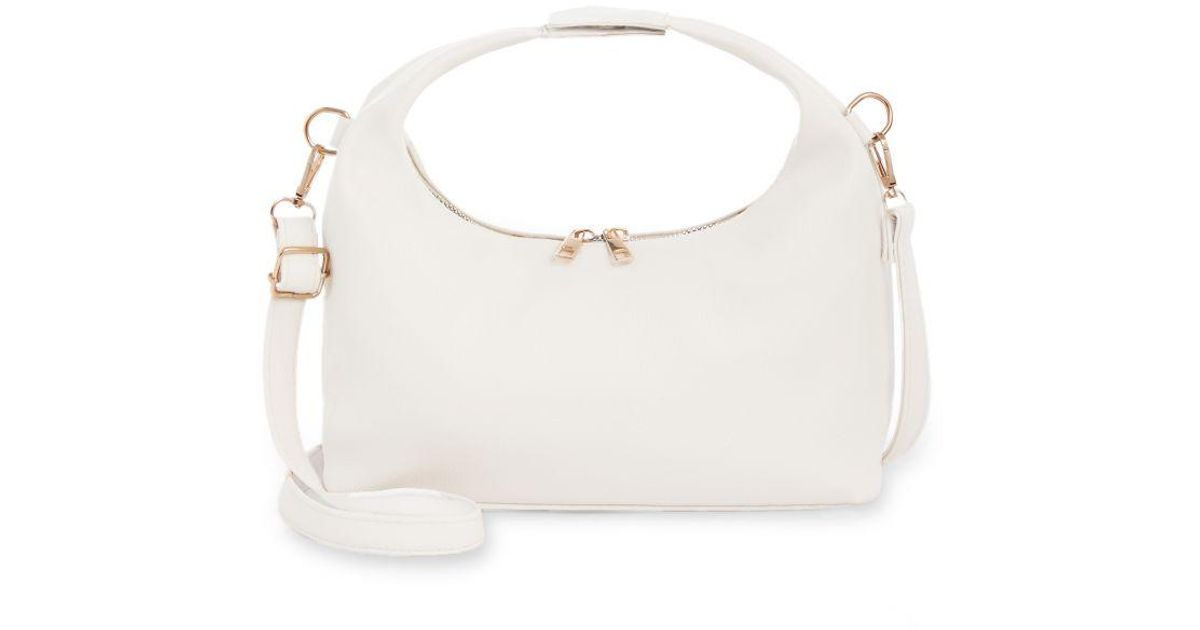 Parigi White Cross Body Bag Faux Leather Lyst UK