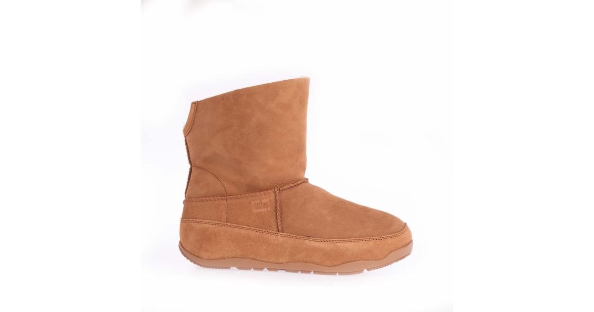 Fitflop Fit Flop Original Mukluk Shorty Shearling Boots in Brown