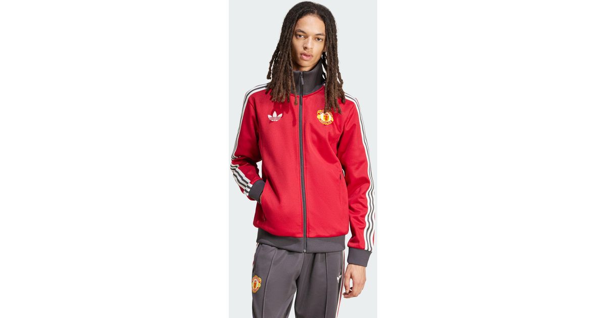 Adidas Manchester United Originals Track Top (Black) main image 0