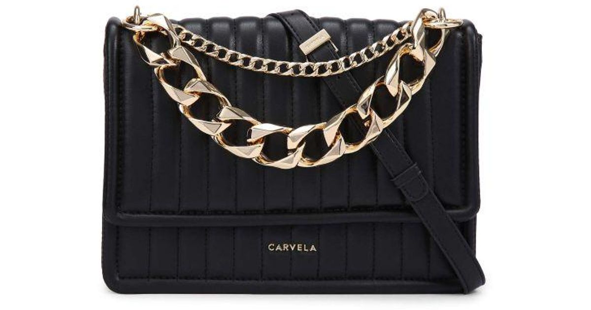 Carvela Kurt Geiger Rebel Chain Cross Body Bag in Black Lyst UK