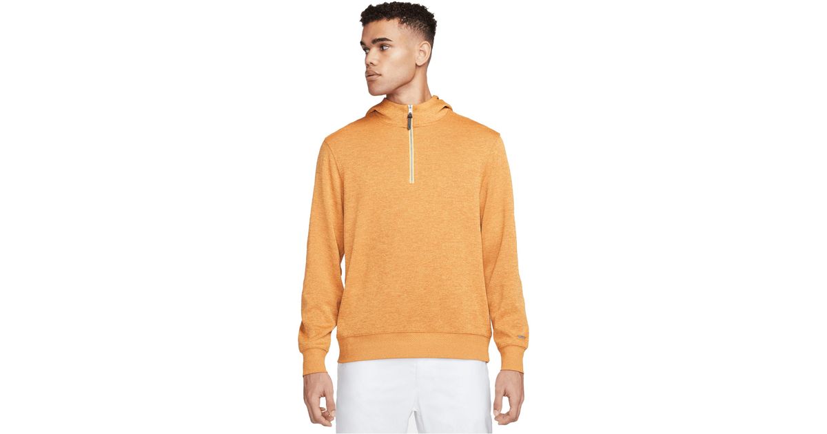 Nike Dri Fit Golf Hoodie Monarch Laser Brushed in Orange for Men Lyst UK