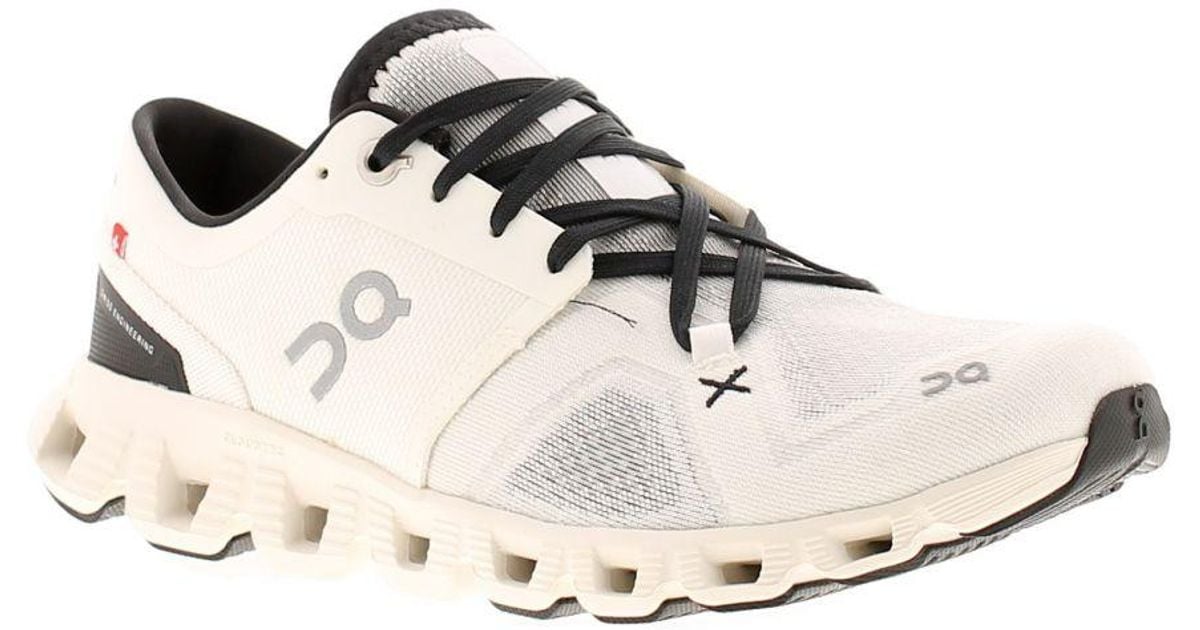 On Running On Running Cloud X Trainers White Textile Lyst UK
