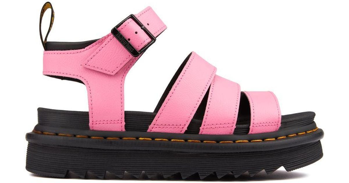 Martens Blaire Sandals in Pink Lyst UK
