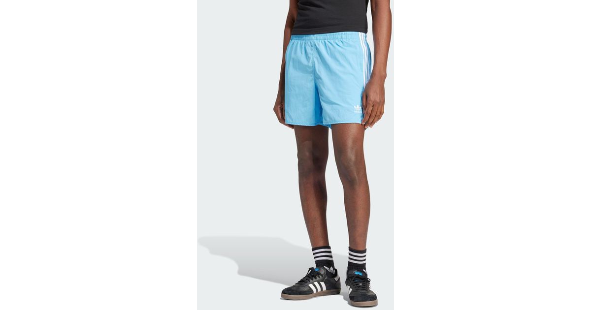 adidas Originals Adicolor Classics Sprinter Shorts in Blue for Men ...