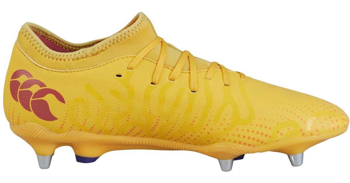 Canterbury Speed Bottes Rugby Team Soft Ground - Crampons Métalliques Mixte Bottes Rugby Crampons Métalliques