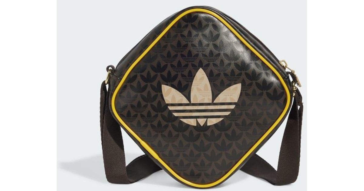 adidas Originals Monogram Diamond-Shaped Bag in Green | Lyst UK