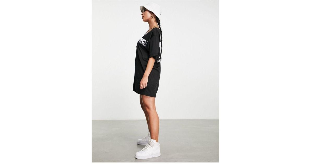Airtex long top sleeve mini dress
