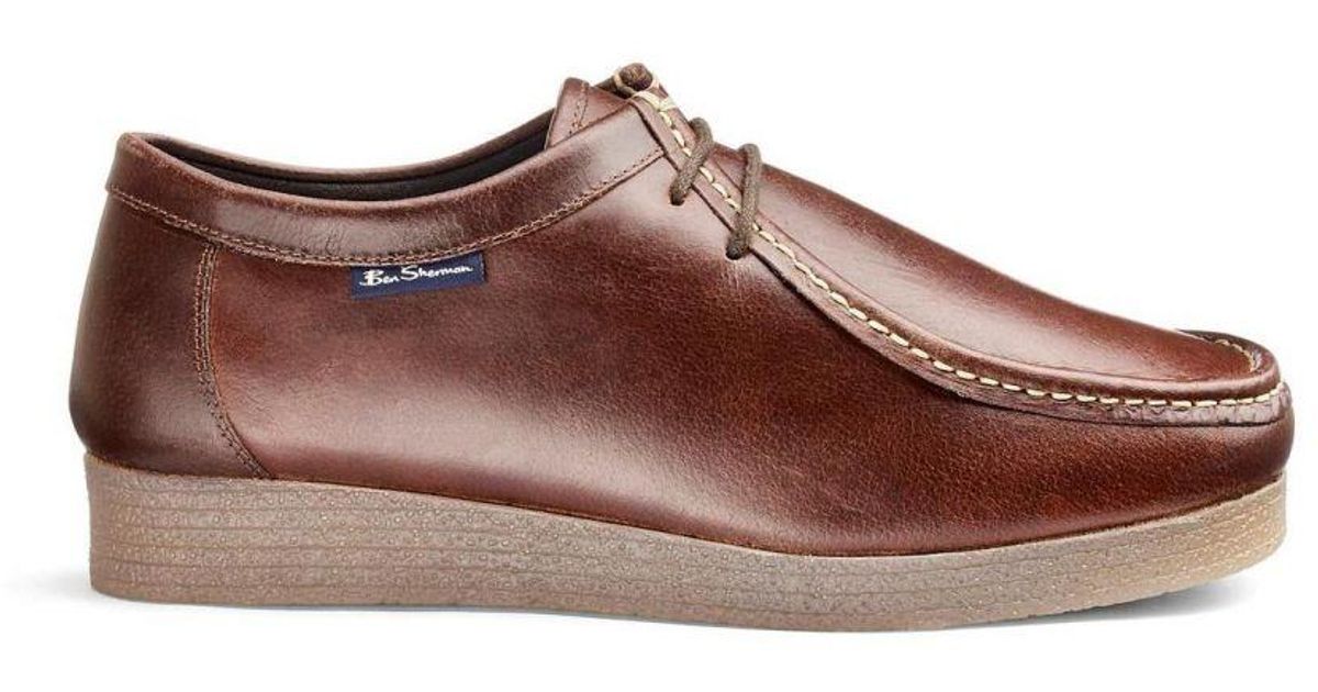 Ben Sherman Quad Shoes 5057422198810 Leather in Brown for Men | Lyst UK
