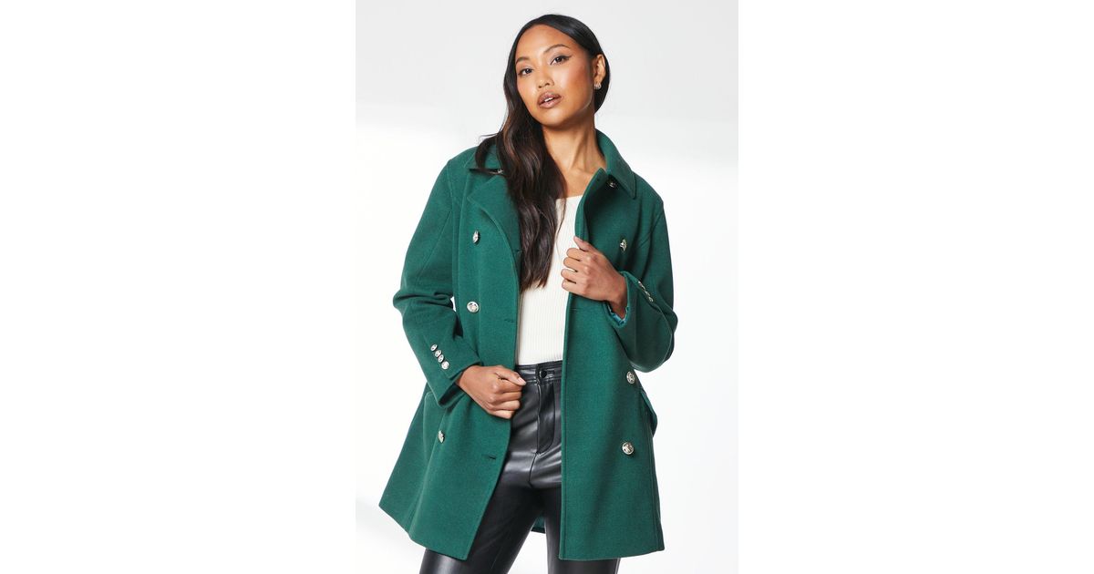 Principles green coat sale
