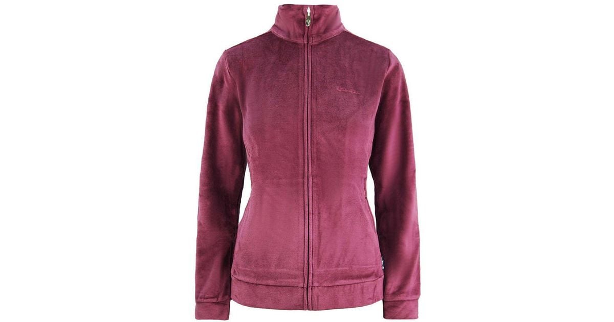 Champion purple cheap track top