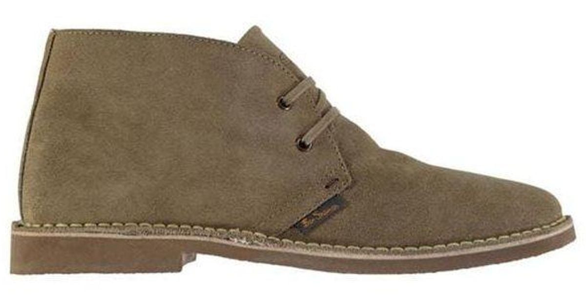 Ben Sherman Hunt Desert Boots in Brown for Men Lyst UK