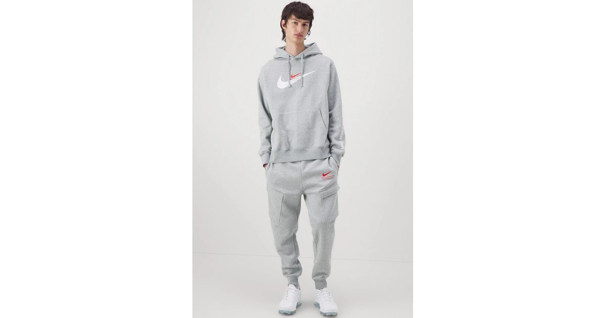 nike grey cargo tracksuit
