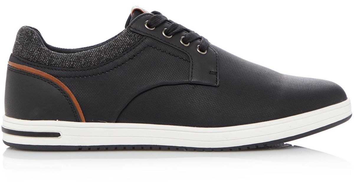 Dune Dune Trip Lace Up Trainers in Black for Men Lyst UK