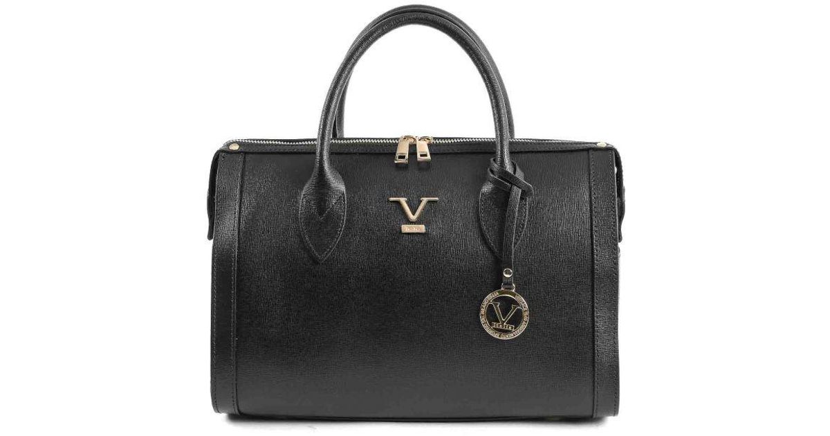 Versace 19.69 Abbigliamento Sportivo V Handbag Black V014 g Saffiano Nero Lyst UK