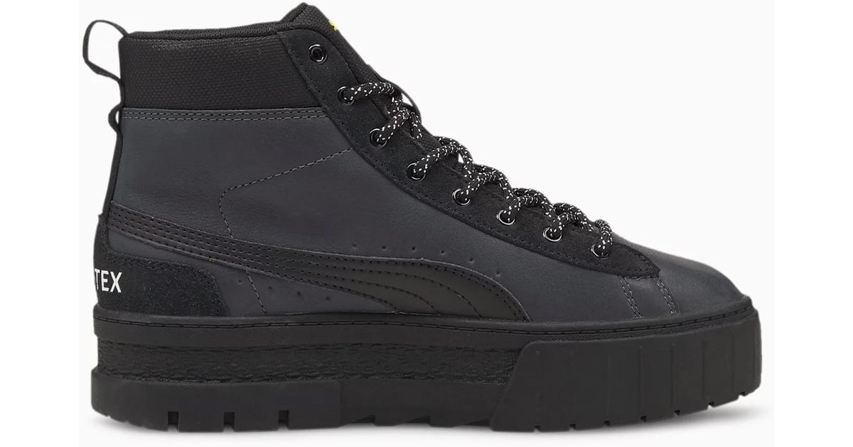 PUMA Mayze Mid Gtx Boots in Black Lyst UK