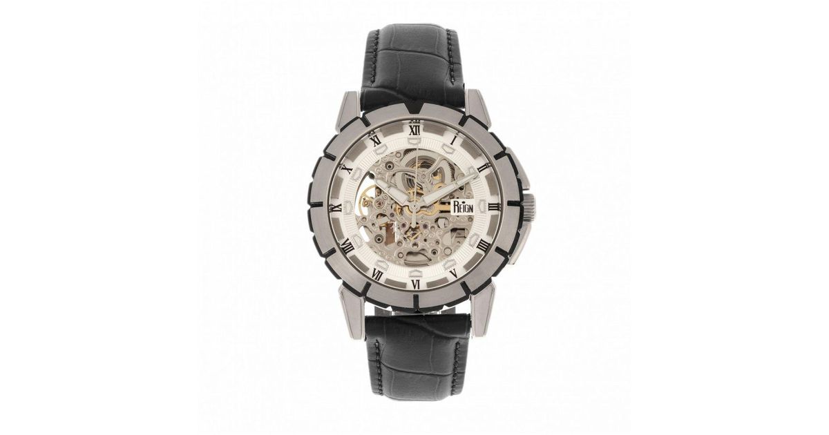 Reign skeleton shop watch