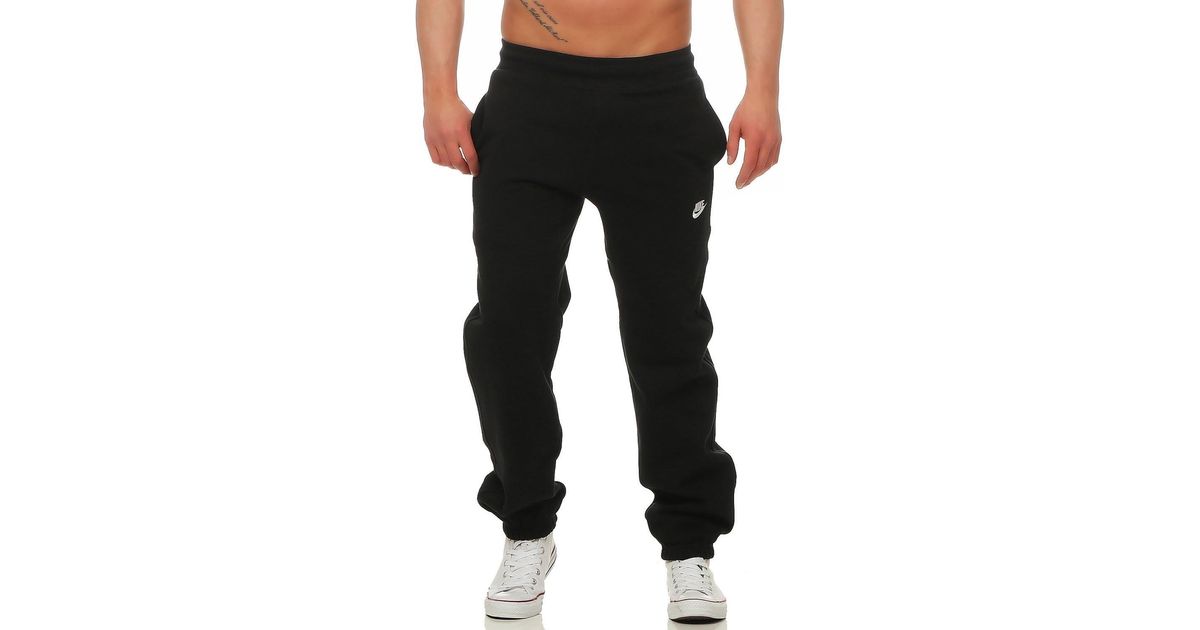 Nike Foundation Cuffed Joggers in Black for Men Lyst UK