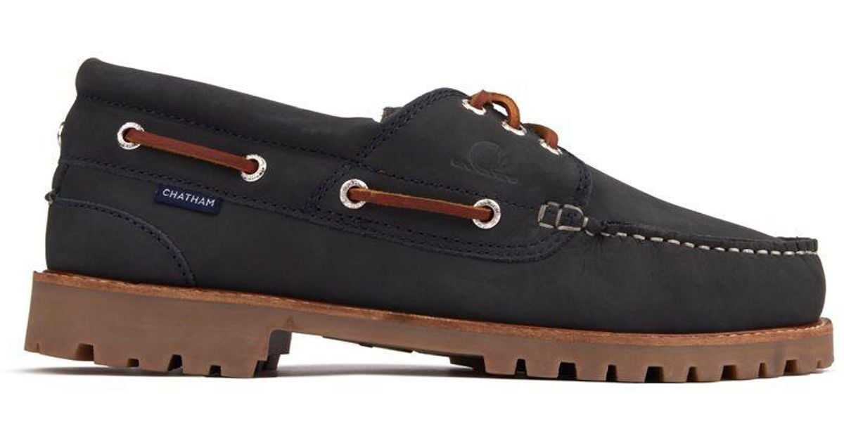 Chatham Sperrin Shoes in Black for Men Lyst UK