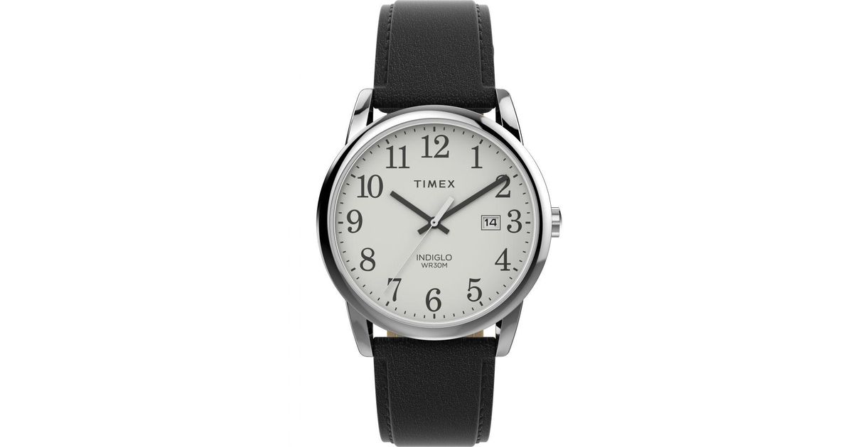 Timex easy hotsell reader black
