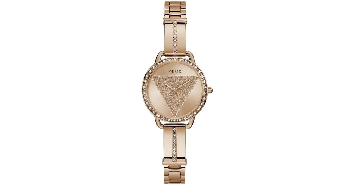 Guess Tri Bellini Watch Gw0914L3 Stainless Steel in Metallic Lyst UK