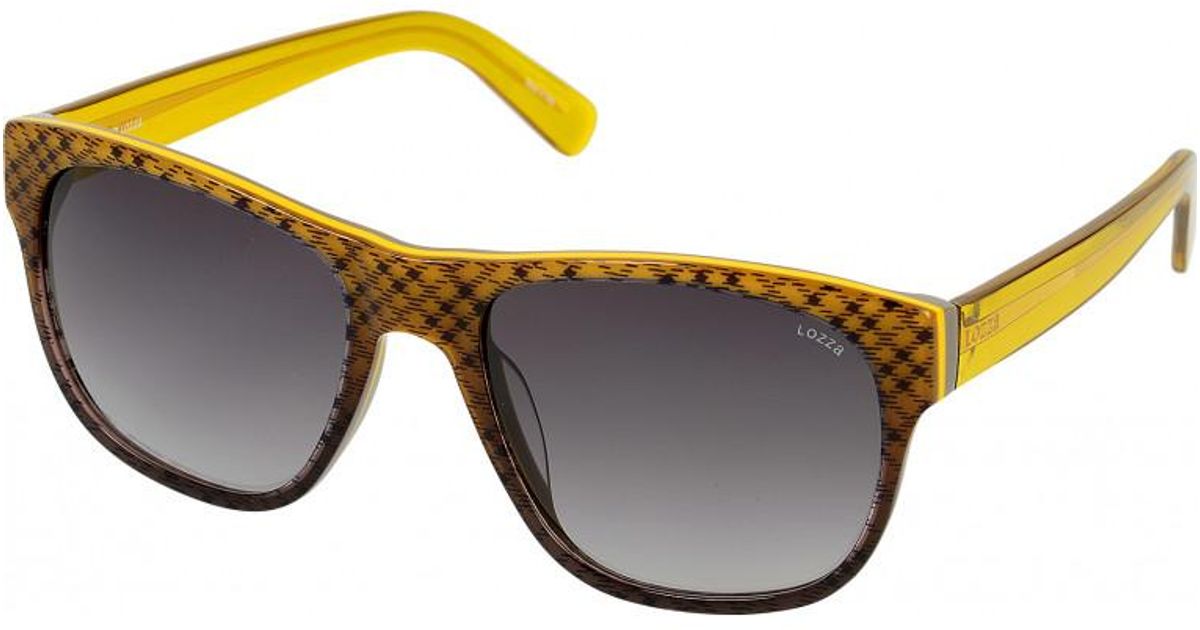 Lozza Sl4000M5507V8 55 Sunglasses in Metallic | Lyst UK