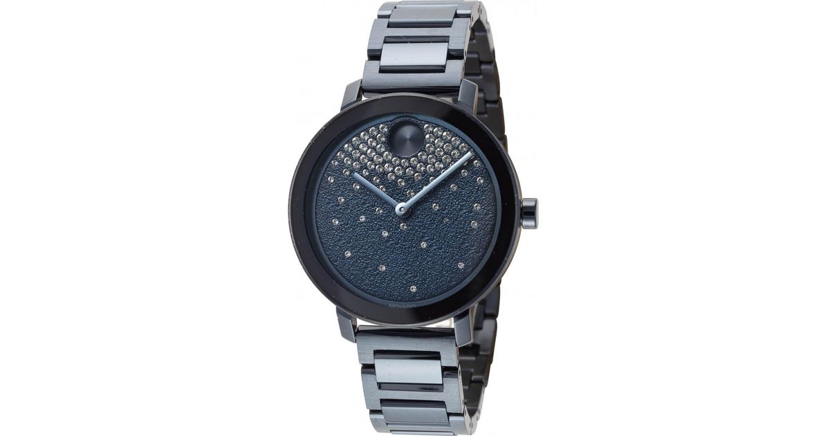 Movado 3600706 Ladies Bold Watch in Grey | Lyst UK
