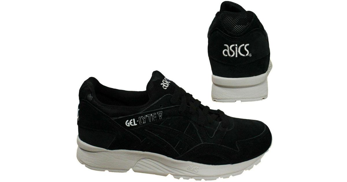 Asics Gel Lyte V Trainers Suede in Black for Men Lyst UK